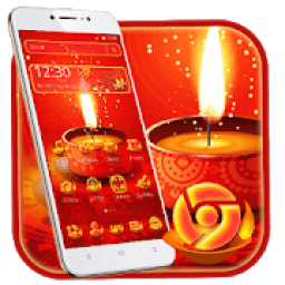Red Happy Diwali Theme आइकन