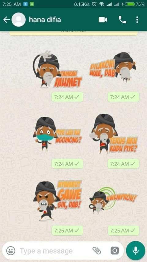 Jowo (Jawa) WAStickerApps - For Whatsapp screenshot 7
