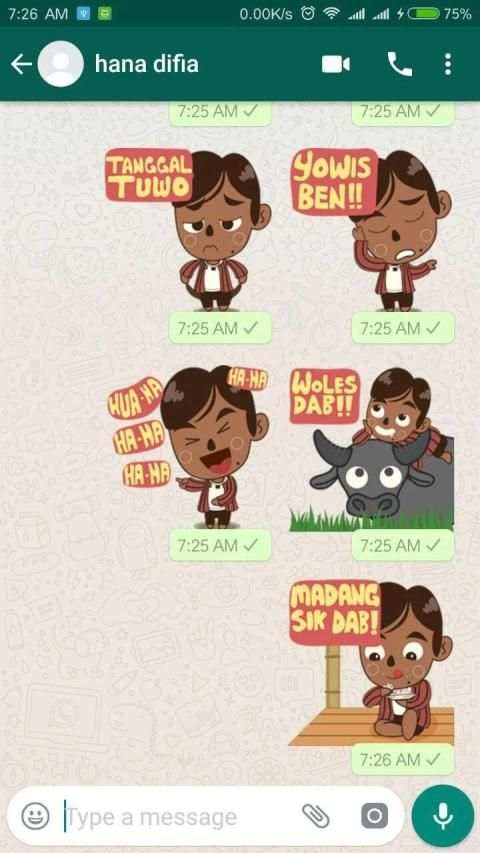 Jowo (Jawa) WAStickerApps - For Whatsapp screenshot 1