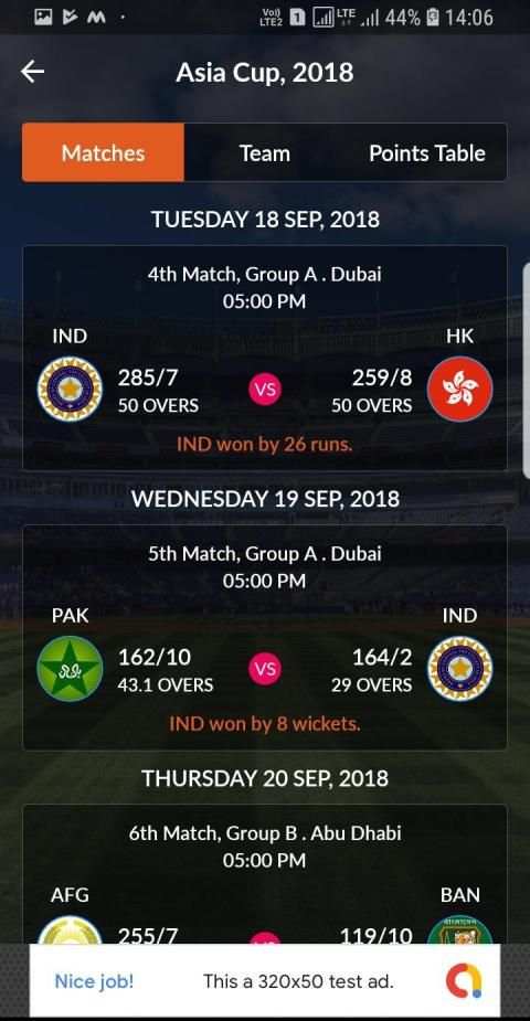 Cricket Mania - Live Cricket Scores, Cricket News स्क्रीनशॉट 7