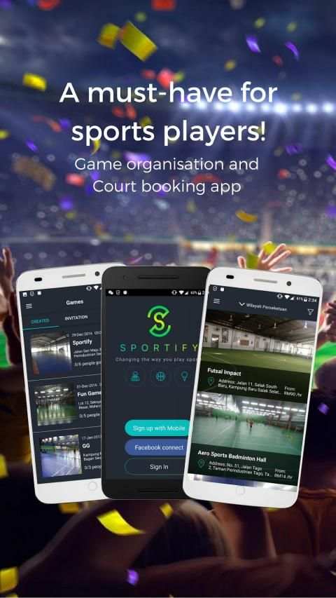 Sportify App स्क्रीनशॉट 11