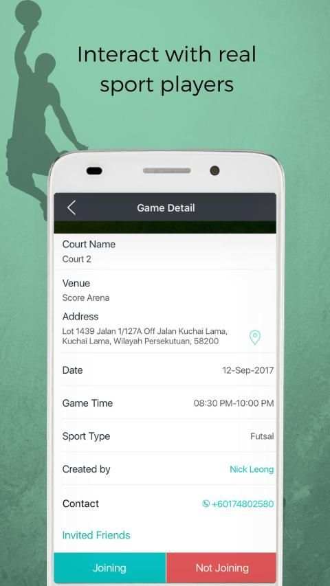 Sportify App स्क्रीनशॉट 6