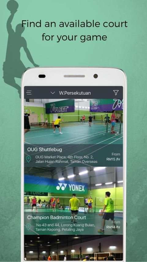 Sportify App screenshot 2