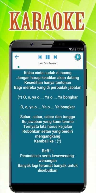 Karaoke Offline Lagu Iwan Fals screenshot 3