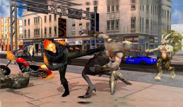 Ghost Bike Rider Fighter screenshot 4