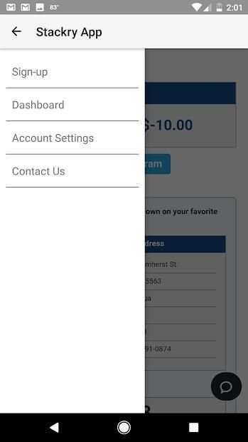 Stackry Global Shipping App screenshot 1