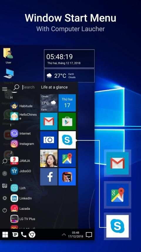 Computer Launcher new 2019 screenshot 4