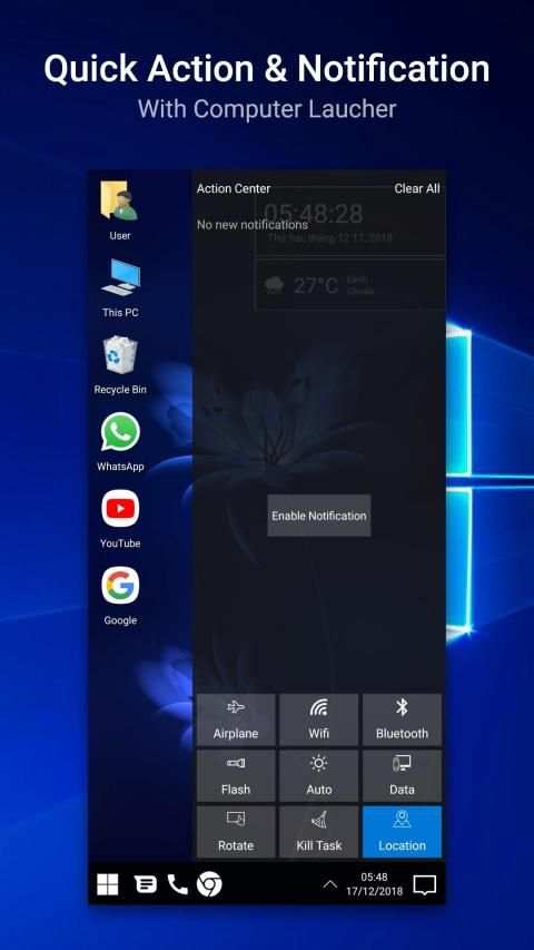 Computer Launcher new 2019 screenshot 1