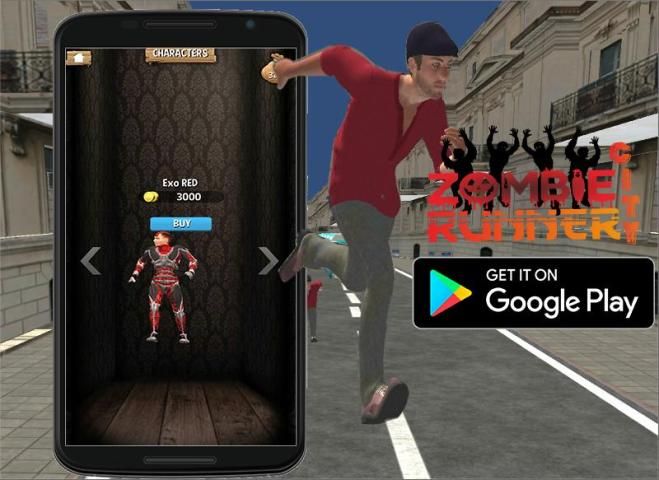 Zombie City Runner screenshot 1