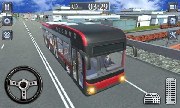 Traffic Bus Game - Bus Driver 2019 screenshot 1
