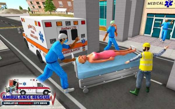 Emergency Rescue Ambulance Driving Simulator 2019 स्क्रीनशॉट 24