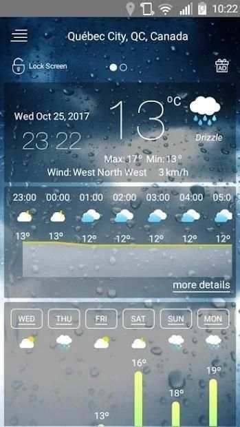 Weather Lite screenshot 1