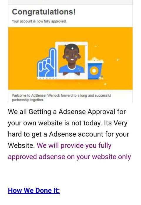 Get Adsense स्क्रीनशॉट 1