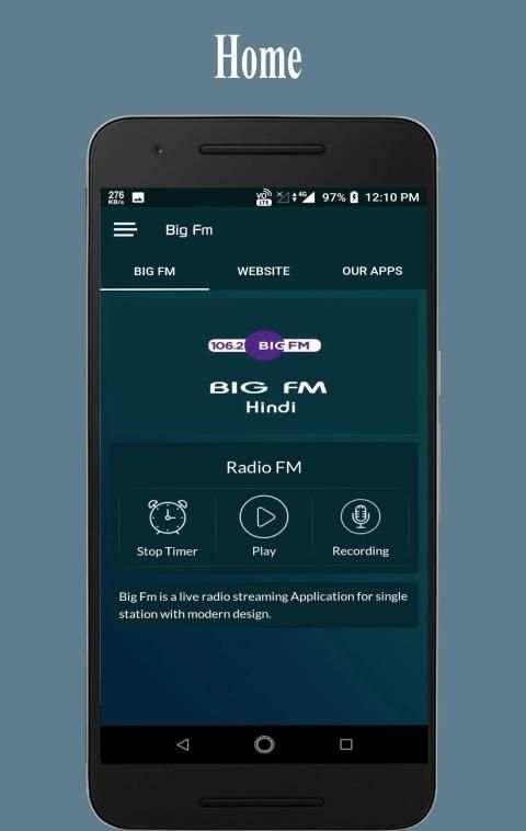 Big FM 106.2 Dubai скриншот 3