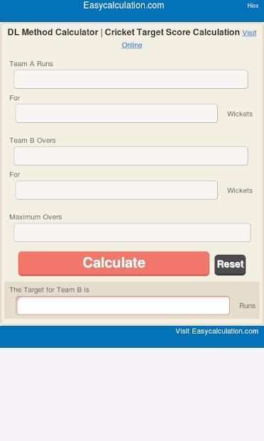 DL Method Calculator screenshot 2