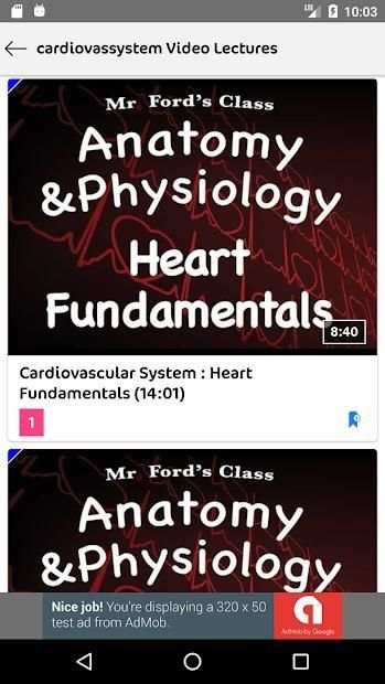 Learn Anatomy Video Lectures screenshot 5