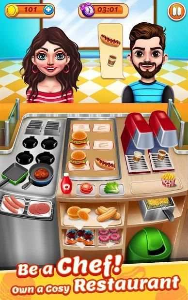 World Cooking Kitchen - Kitchen Craze screenshot 1