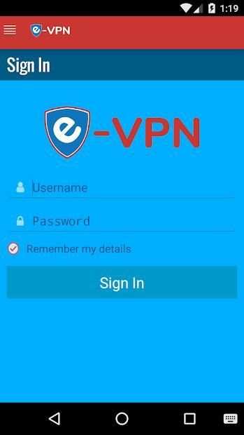 e-VPN For Android TV screenshot 2