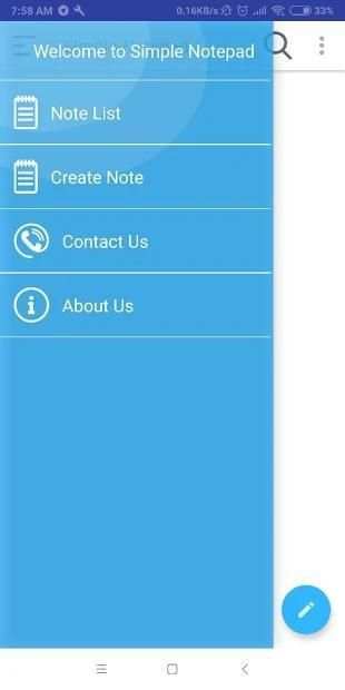 Simple Color Notepad स्क्रीनशॉट 1