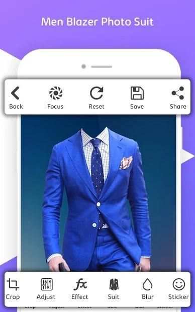 Men Blazer Photo Suit screenshot 2