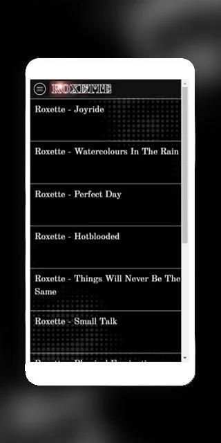 Roxette Song Collection screenshot 2