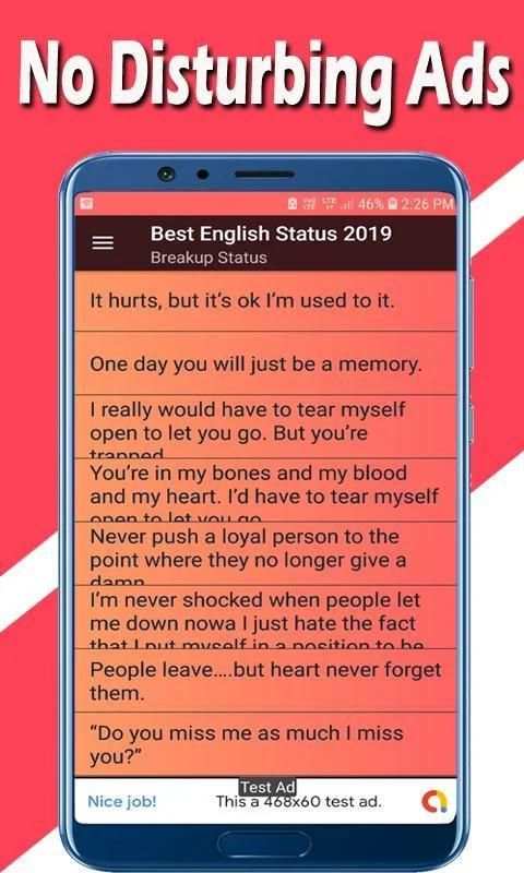 StatusExpo - Best English Status 2019 screenshot 3