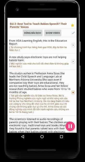 Learn English with VOA screenshot 2