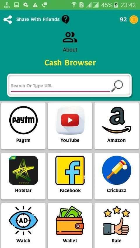 Cash Browser screenshot 3
