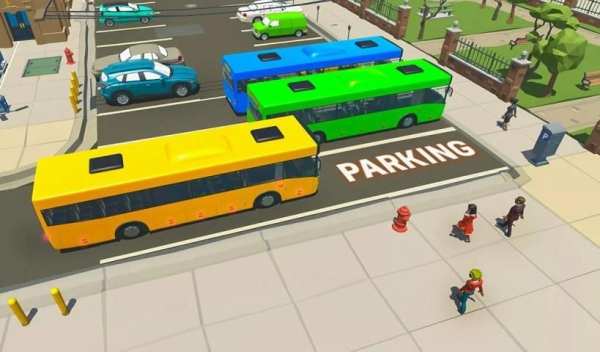 Passenger Bus City Coach Parking Simulator screenshot 10