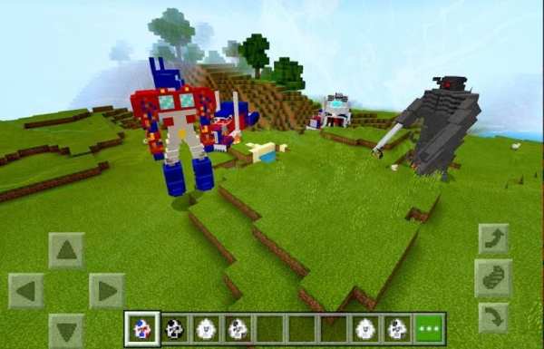 Mod adds transformers to MCPE screenshot 11