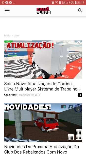 Cauã Plays - App de Jogos 2 تصوير الشاشة