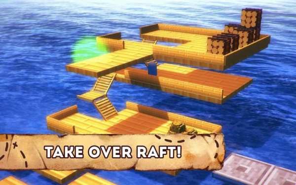 Survival on Raft Online War screenshot 1