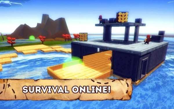 Survival on Raft Online War स्क्रीनशॉट 3