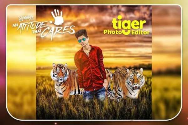 Tiger Photo Editor screenshot 1