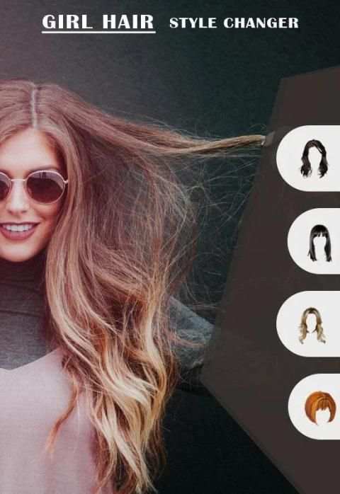 Girl Hair Photo Editor screenshot 3