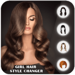 Girl Hair Photo Editor आइकन