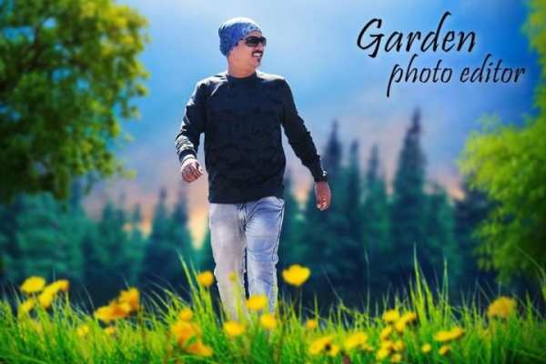 Garden Photo Editor : Garden Photo Frames screenshot 1