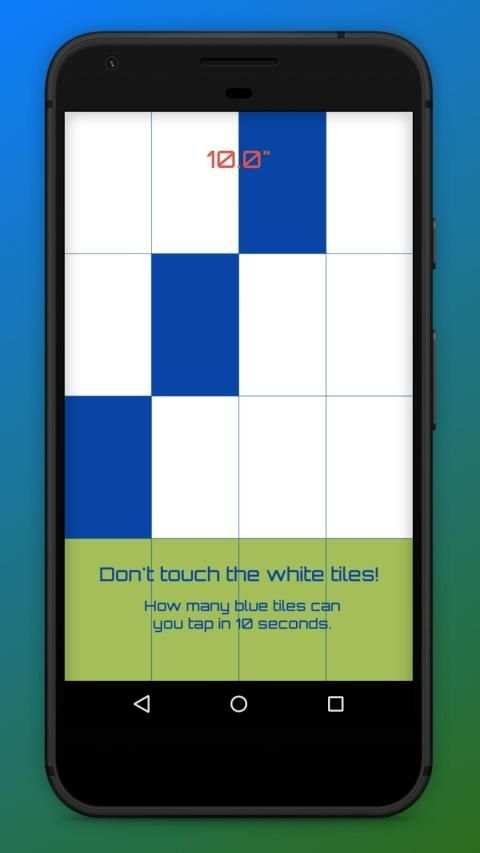 Blue Piano Tiles (Original) screenshot 2