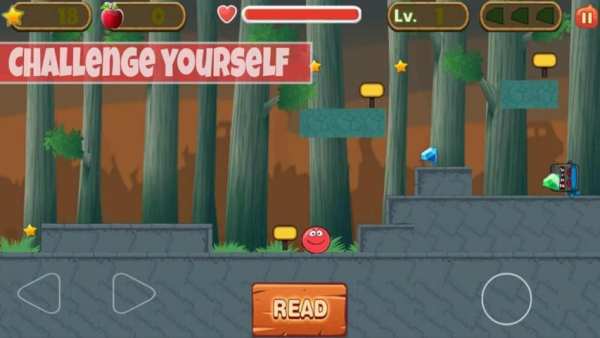 New Red Ball 4 - Bouncing Ball Love screenshot 3