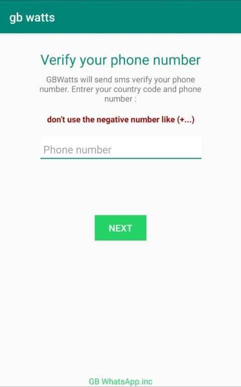 GBWhatts latest version screenshot 2