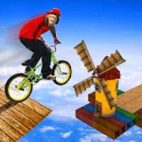 Crazy Bicycle Impossible Stunt