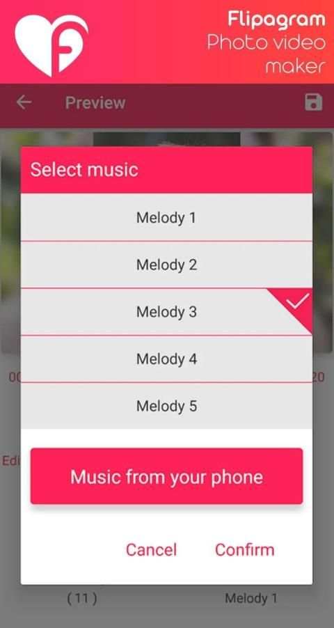 FLlPGRAM Slideshow video maker Lite screenshot 3