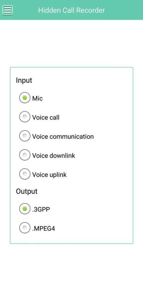 Hidden Call Recorder screenshot 2