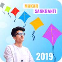 Makar Sankranti Phato Frame & Dp Maker 2019