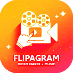 ikon Flipagram Video Maker From Merge Photos + Music