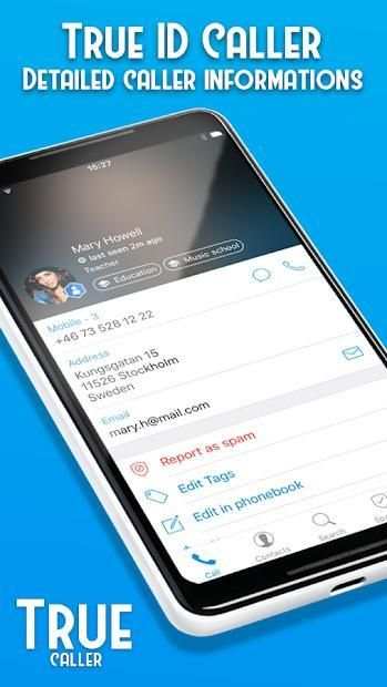 True Id Caller - Full Name & Address & Caller ID screenshot 1