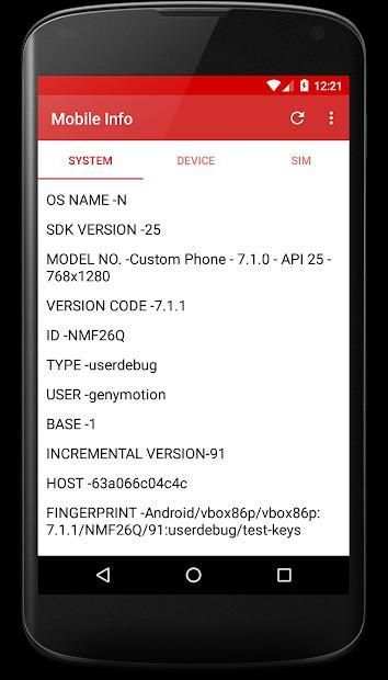Mobile Info screenshot 8