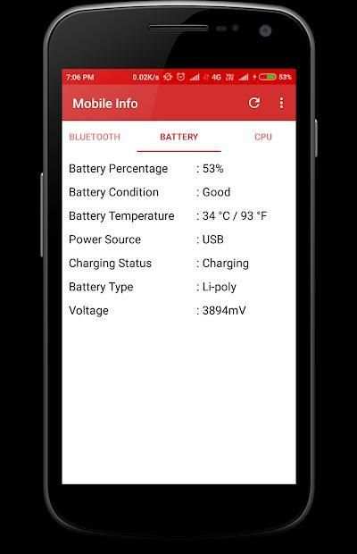 Mobile Info screenshot 2