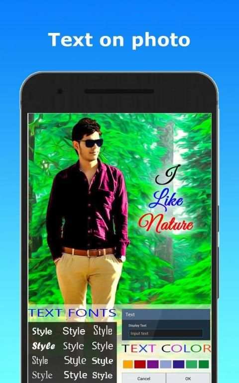 Nature Photo Editor - Nature Photo Frames screenshot 14