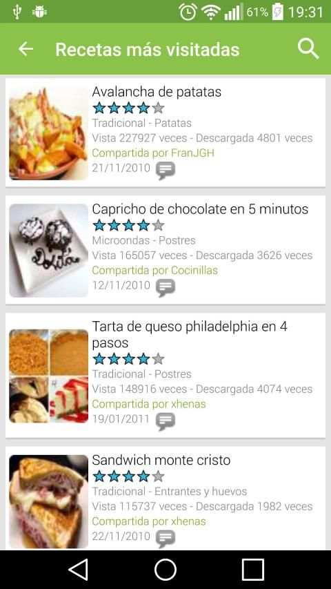 Recetario, recetas de cocina screenshot 10